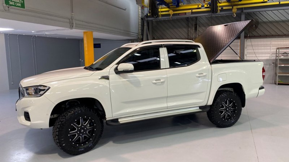 EGR LOAD SHIELD - LDV T60 DUAL CAB - BLACK POWDERCOAT