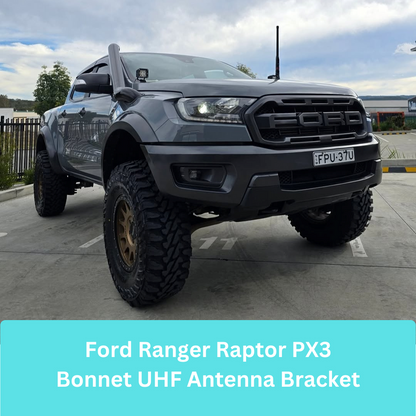 GMF ANTENNA BONNET BRACKET  PSG RANGER/EVEREST PX 2011-2021