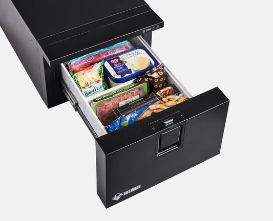 BUSHMAN 30L DRAWER FRIDGE/FREEZER