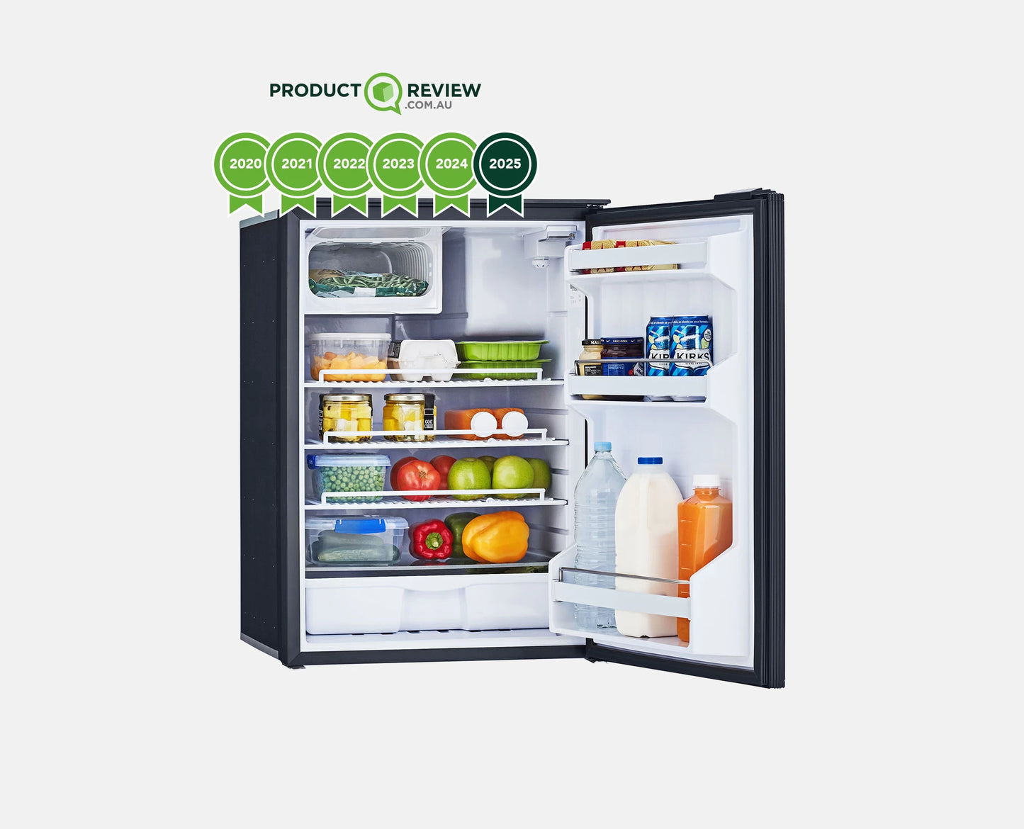 BUSHMAN UPRIGHT FRIDGE 130L 12/24v