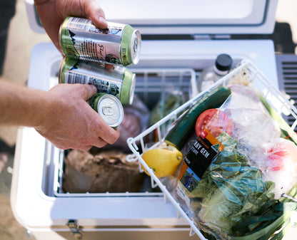 BUSHMAN FRIDGE/FREEZER FROM 35ltr EXTENDS UP TO 52ltr (12-24V)