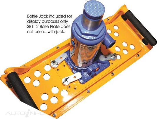 # UNIVERSAL BOTTLE JACK BASE PLATE-LARGE FOOTPRINT