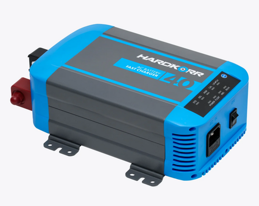 HARDKORR 40A 3-STAGE 12V AC BATTERY CHARGER