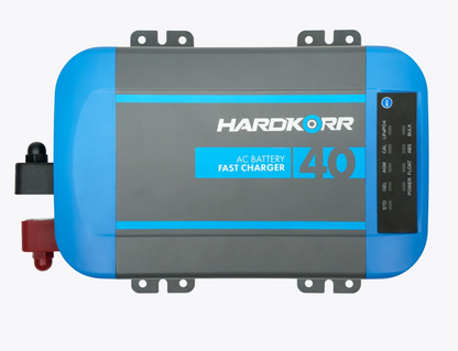 HARDKORR 40A 3-STAGE 12V AC BATTERY CHARGER