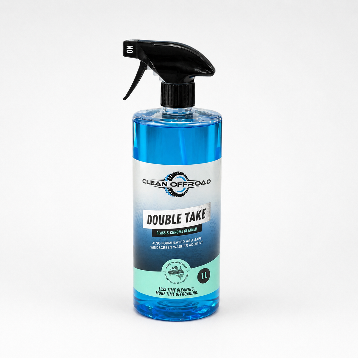 CLEAN OFFROAD DOUBLE TAKE GLASS & CHROME CLEANER 1L