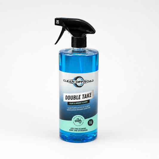 CLEAN OFFROAD DOUBLE TAKE GLASS & CHROME CLEANER 1L