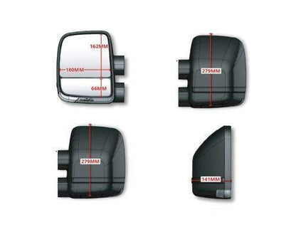 FORD F-150 (2023 ON)-CLEARVIEW NEXT GEN TOWING MIRRORS