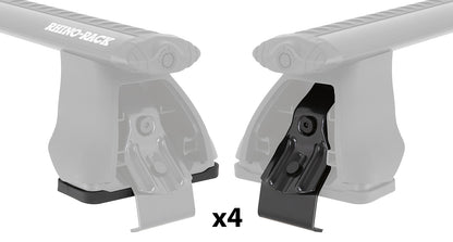 FORD RANGER & VOLKSWAGEN AMAROK ROOF RACKS RHINO SPORTS 2 BAR KIT