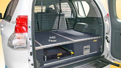 TOYOTA LANDCRUISER 200 Series GXL/VX/SAHARA (2012-2021)-RVSS ALLOY EASY ACCESS COMBO 1 DRAWER SYSTEM & WING KIT