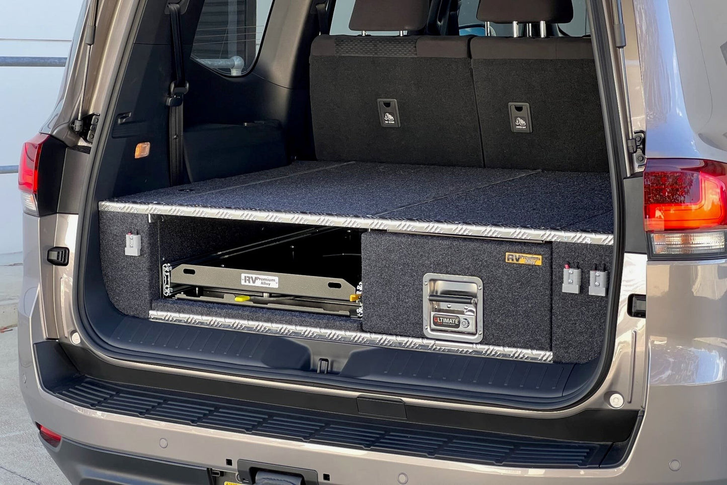 ISUZU MU-X LS-M/U/T (06/2021+)-RVSS ALLOY EASY ACCESS COMBO 1 DRAWER SYSTEM & WING KIT