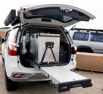 TOYOTA LANDCRUISER 200 Series GXL/VX/SAHARA (2012-2021)-RVSS ALLOY EASY ACCESS COMBO 1 DRAWER SYSTEM & WING KIT