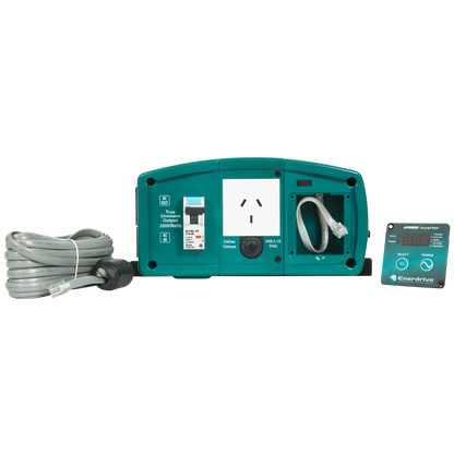 ENERDRIVE EPOWER 2000W/12V W/RCD & AC TF