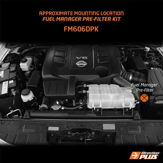 Provent Fuel Manager Pre-Filter Kit Nissan Navara D40 V6 STX552