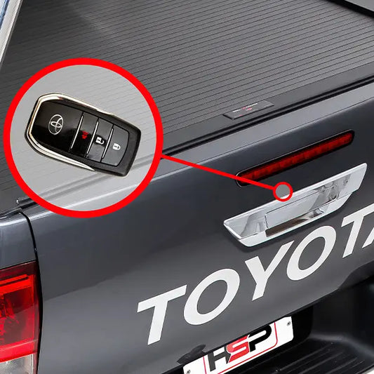 "Plug & Play" Tail Gate Central Lock - Toyota Hilux Without Barrel Lock (2015-2018)