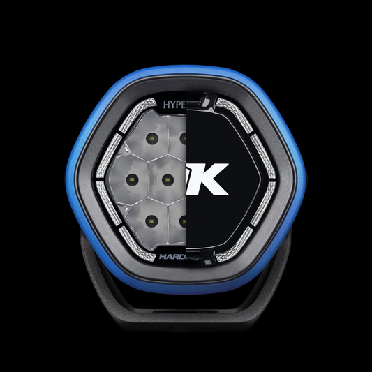 HARDKORR 4" HYPERION DRIVING LIGHTS (PAIR) 1 LUX @ 465M INCL HARNESS