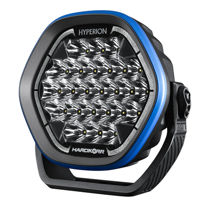 HARDKORR 7" HYPERION DRIVING LIGHTS (PAIR) 1 LUX @ 935M INCL HARNESS