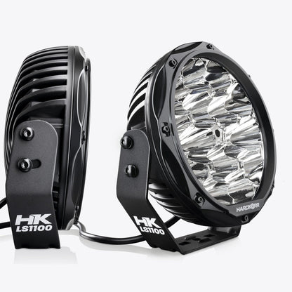 HARDKORR LIFESTYLE 8.5" LED DRIVING LIGHT SET(2) INCLUDES WIRING HARNESS