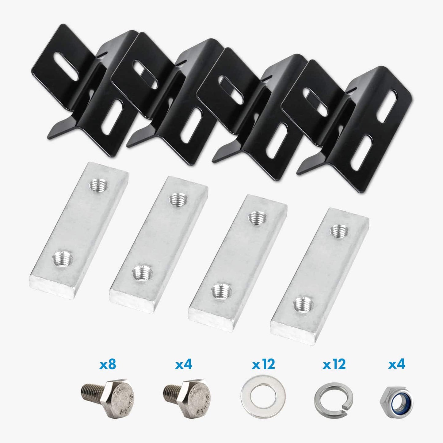 HARDKORR SOLAR PANEL MOUNT BRACKETS