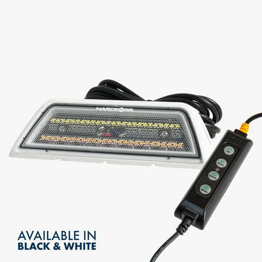 HARDKORR TRI-COLOUR ANGLED LED WORK LIGHT WHITE