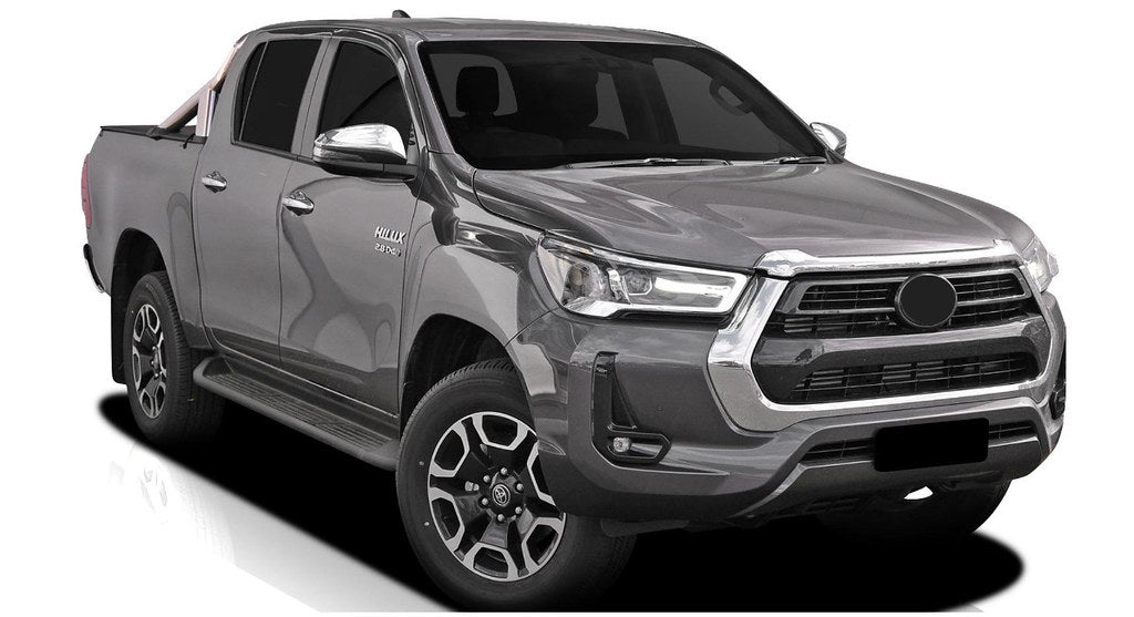 TOYOTA HILUX DUAL CAB (8TH GEN FACELIFT AUTO 2020+) FULL SET-R/TREE DEEP DISH FLOOR MATS