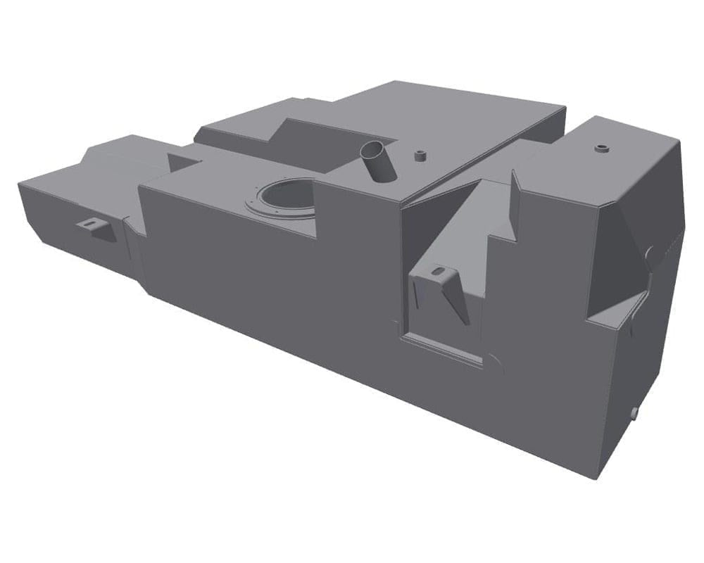 B/DAVIS ISUZU D-MAX REP F/TANK 145L