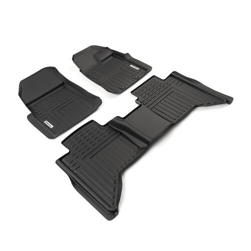 ISUZU DMAX DUAL CAB (2020-2024) FULL SET-R/TREE DEEP DISH FLOOR MATS