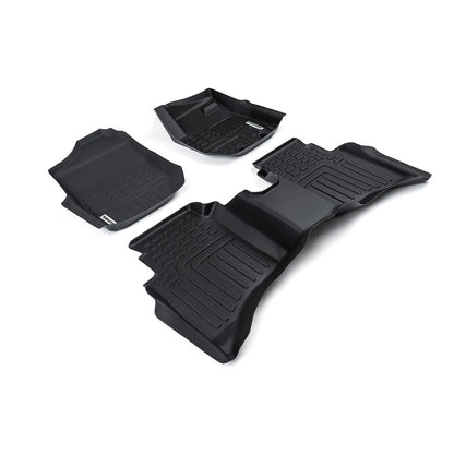 TOYOTA LANDCRUISER 79 Series (DUAL CAB FACELIFT 2023+) FULL SET-R/TREE DEEP DISH FLOOR MATS