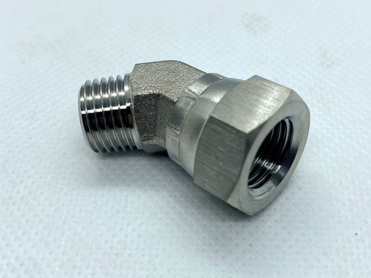 JBA STAINLESS ELBOW 45 DEGREE