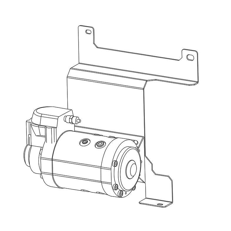 TOYOTA PRADO 150s SINGLE COMPRESSOR BRACKET