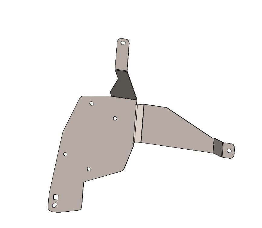 TOYOTA LANDCRUISER 300s KIT 3 SINGLE COMPRESSOR BRACKET