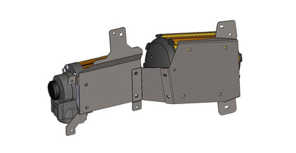 FORD EVEREST 09/22+ KIT5 SINGLE BRACKET COMPRESSOR & TANK BRACKET DRAWER FRONT