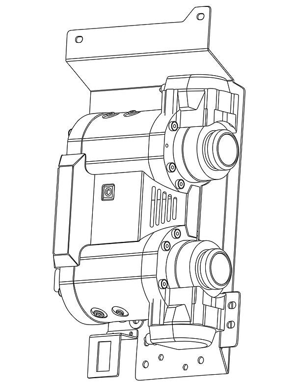 TOYOTA LANDCRUISER 200s TWIN COMPRESSOR BRACKET