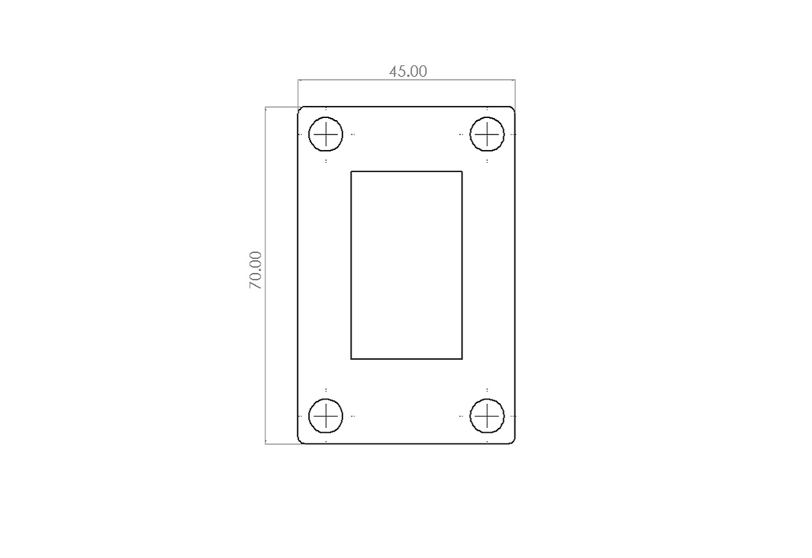 JBA SWITCH MOUNTING PLATE