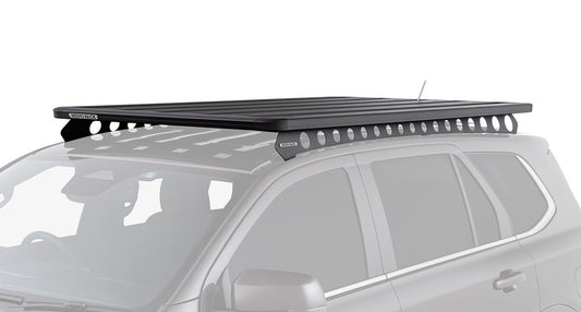 TOYOTA LANDCRUISER 300s ROOF RACKS RHINO PIONEER 6 PLATFORM WITH BACKBONE