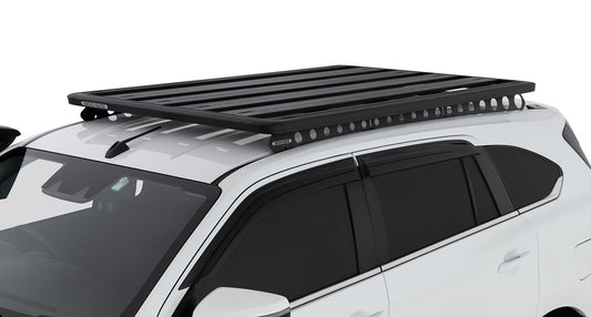 ISUZU MU-X ROOF RACKS RHINO PIONEER 6 PLATFORM WITH BACKBONE