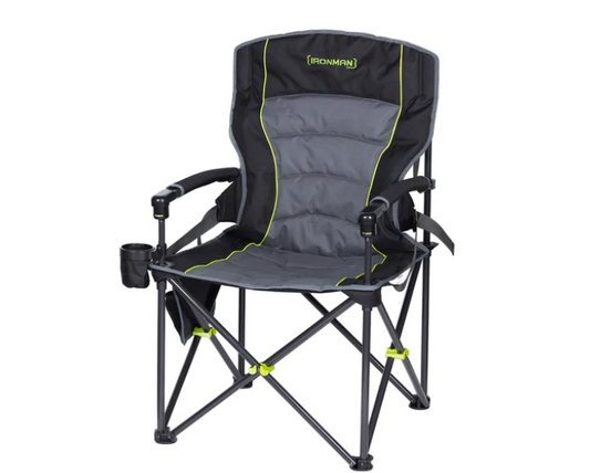 IRONMAN KING HARD ARM CAMP CHAIR MK2