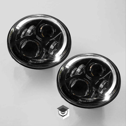STEDI IRIS 7" LED HEADLIGHT BLACK (PR)