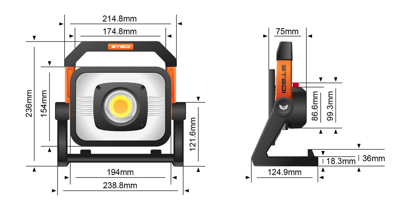 STEDI T3000 LED AREA LIGHT