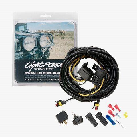 LIGHTFORCE GENERIC DRIVING LIGHT WIRING HARNESS 12v