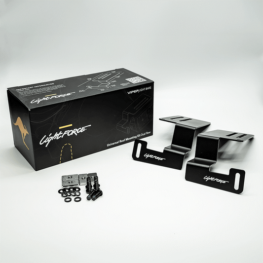 LIGHTFORCE UNIVERSAL ROOF MOUNTS - DUAL ROW - PAIR