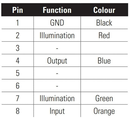 MITSUBISHI MV TRITON SINGLE SWITCH LIGHTFORCE-GENERIC