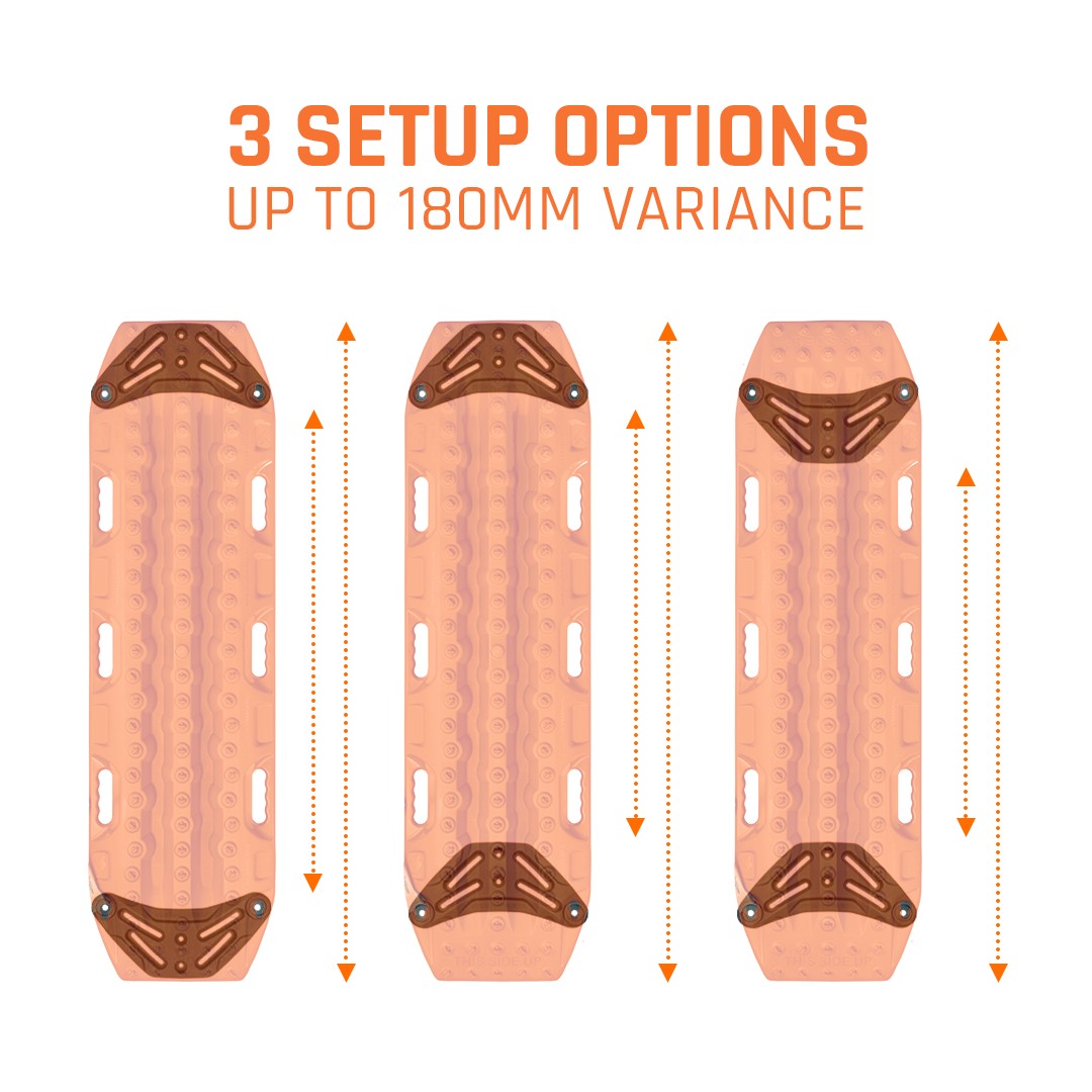 MAXTRAX FLAT RACK MNT UNIV/MK2 MPS 17mm