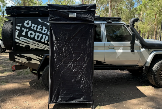 OUTBACK TOURER SHOWER AWNING (PASSENGER SIDE)