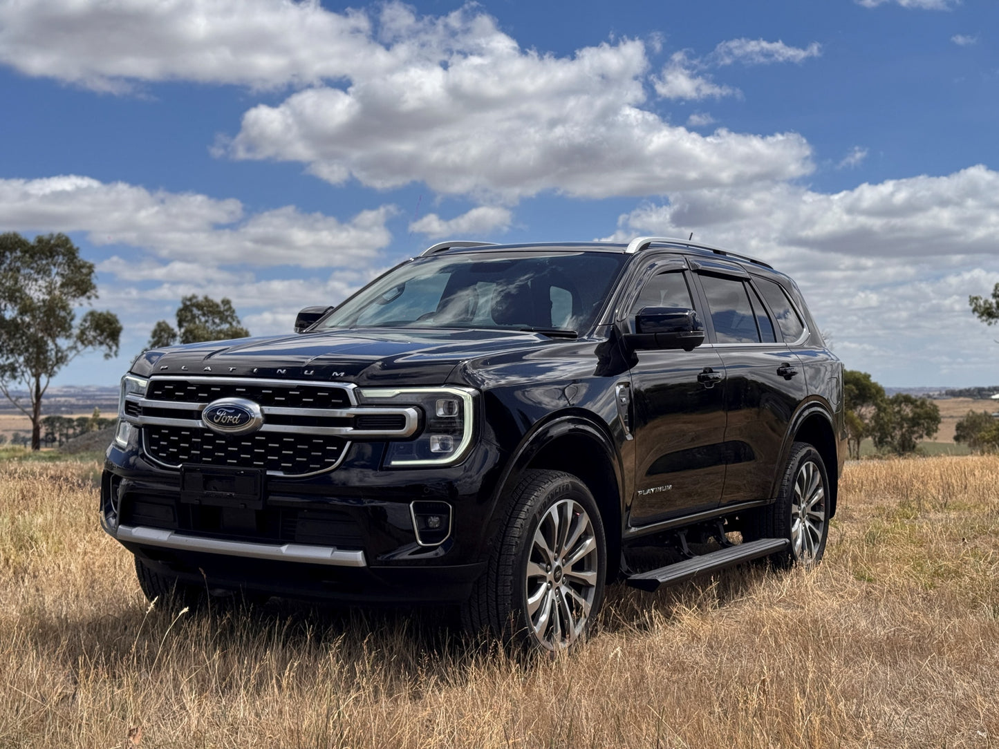 FORD EVEREST MY22 ON POWER BOARDS RETRACTABLE SIDE STEPS