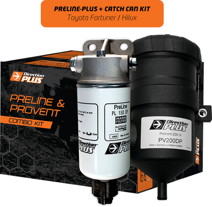 TOYOTA HILUX & FORTUNA DIRECTION PLUS PRE FILTER COMBO KIT