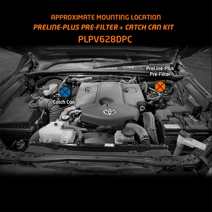 TOYOTA HILUX & FORTUNA DIRECTION PLUS PRE FILTER COMBO KIT