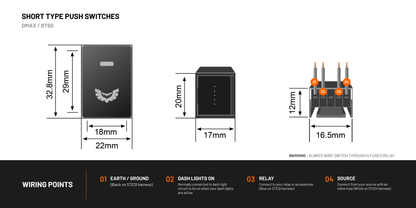 STEDI PUSH SWITCH SUIT DMAX/BT50 |STEDI OWL