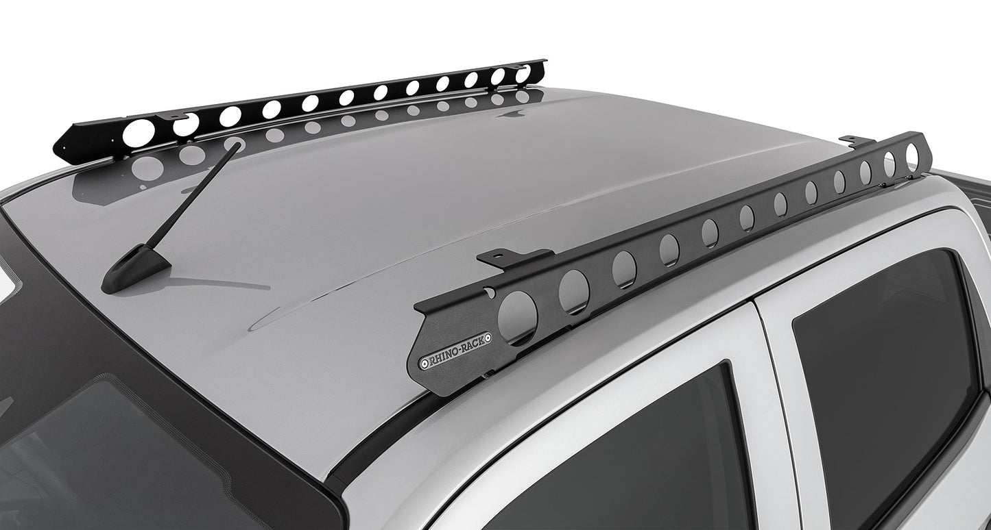 ISUZU D-MAX & MAZDA BT50 ROOF RACKS RHINO PIONEER 6 PLATFORM WITH BACKBONE