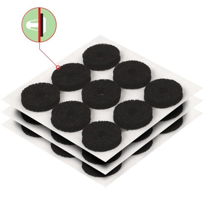 TITAN DOOR CLIP FOAM RINGS (Qty 27) 25x25x5MM PEEL N STICK