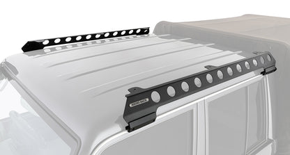 TOYOTA LANDCRUISER 79 Series ROOF RACKS RHINO PIONEER 6 PLATFORM WITH BACKBONE